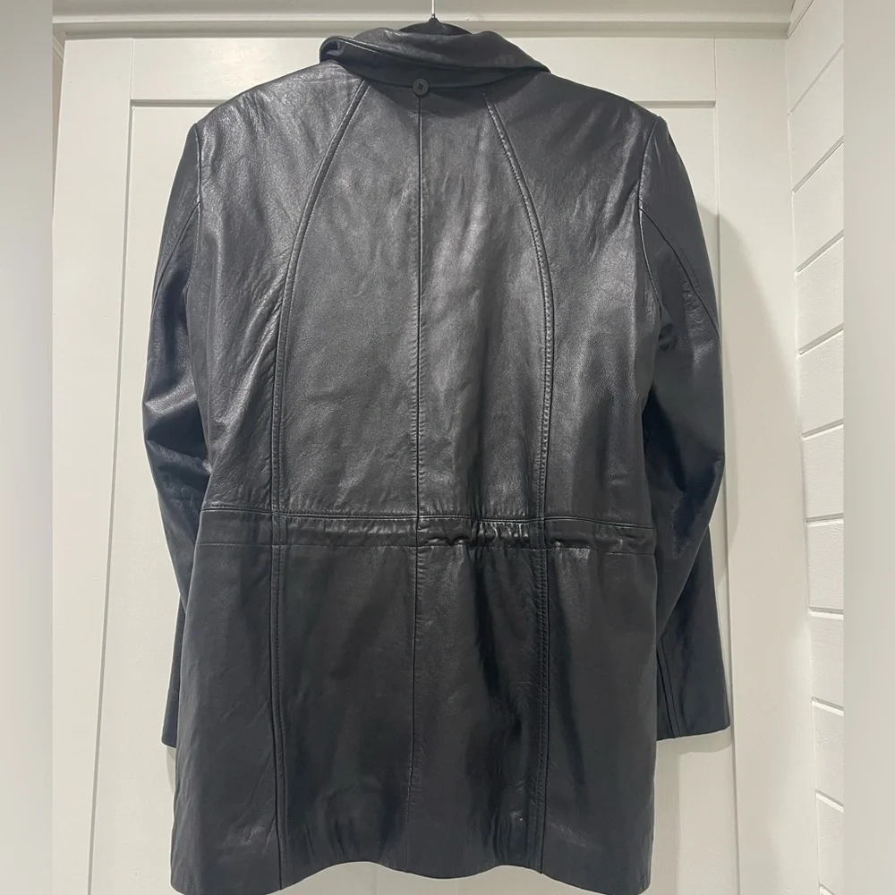 London Fog‎ Leather Jacket Size M